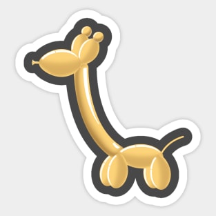 balloon dog Sticker